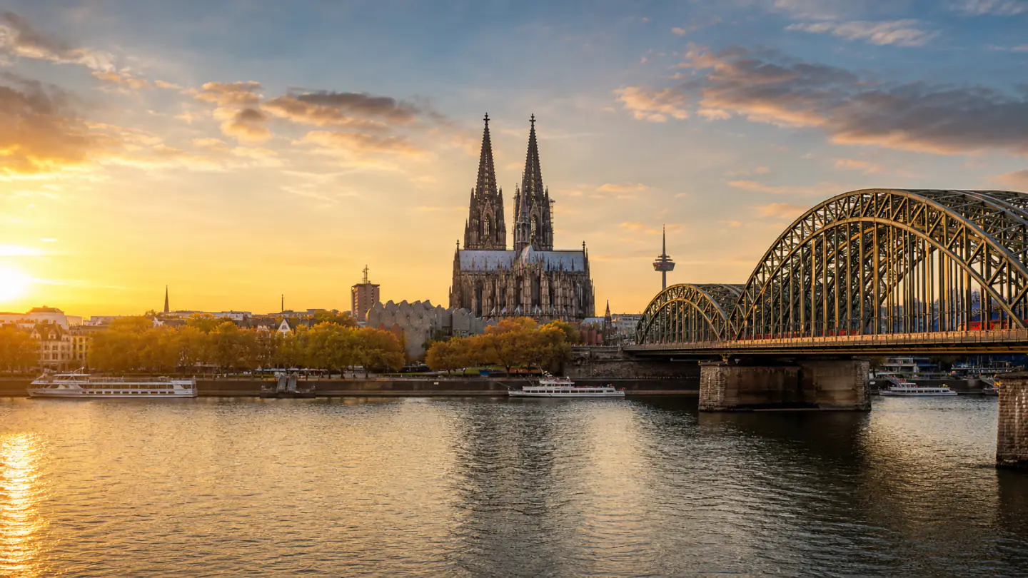 Stadtansicht von Köln