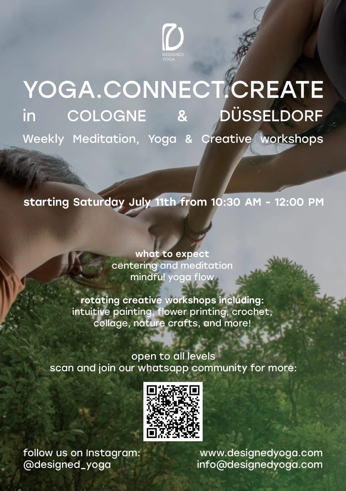 Yoga. Connect. Create Workshop Cover