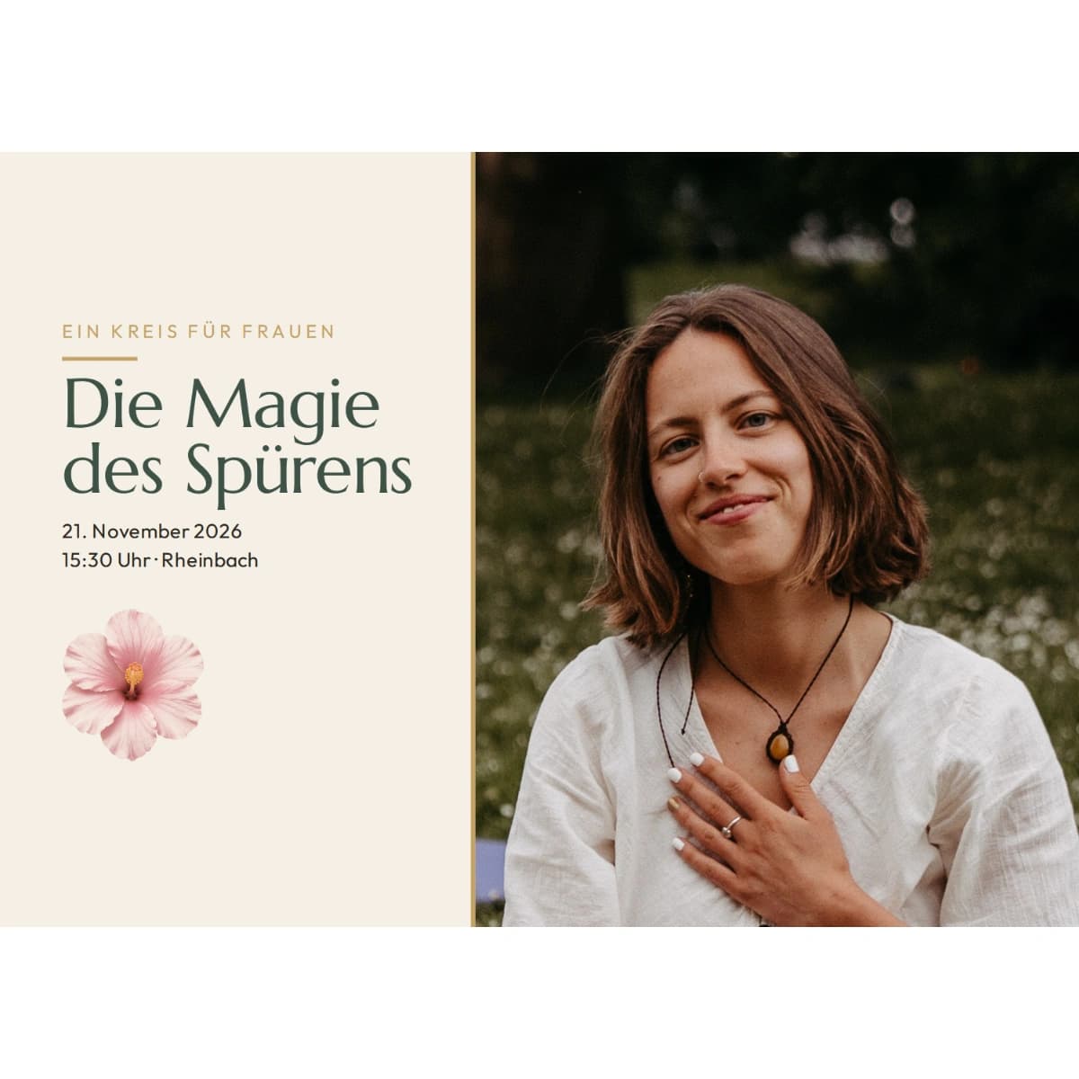 'Die Magie des Spürens' - Frauenkreis