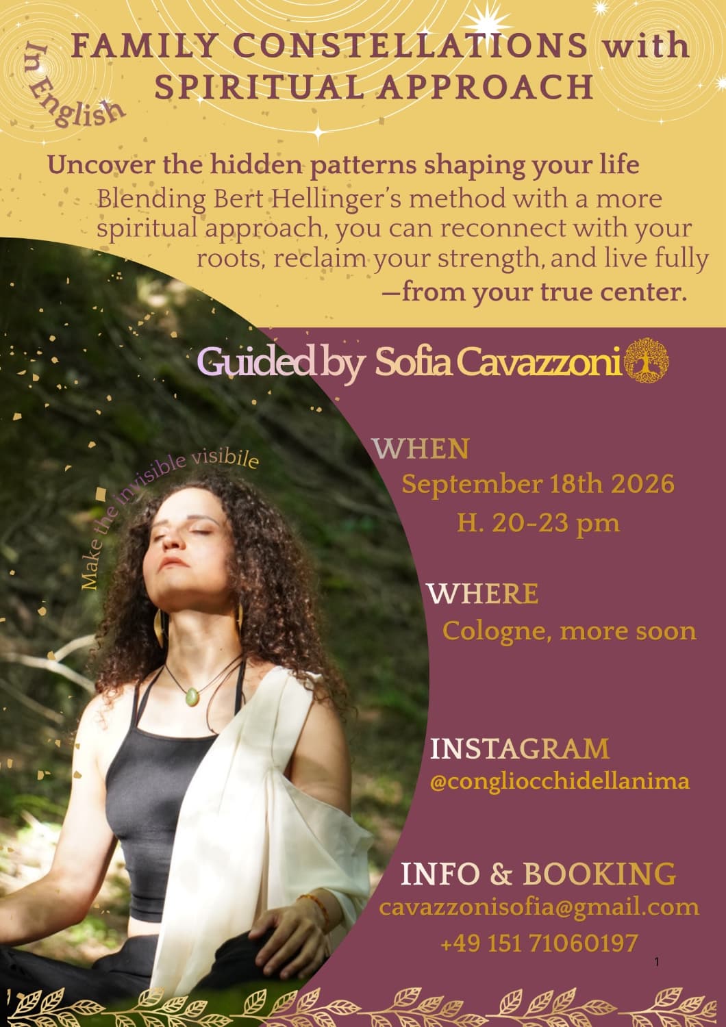 Family Constellations with Spiritual approach