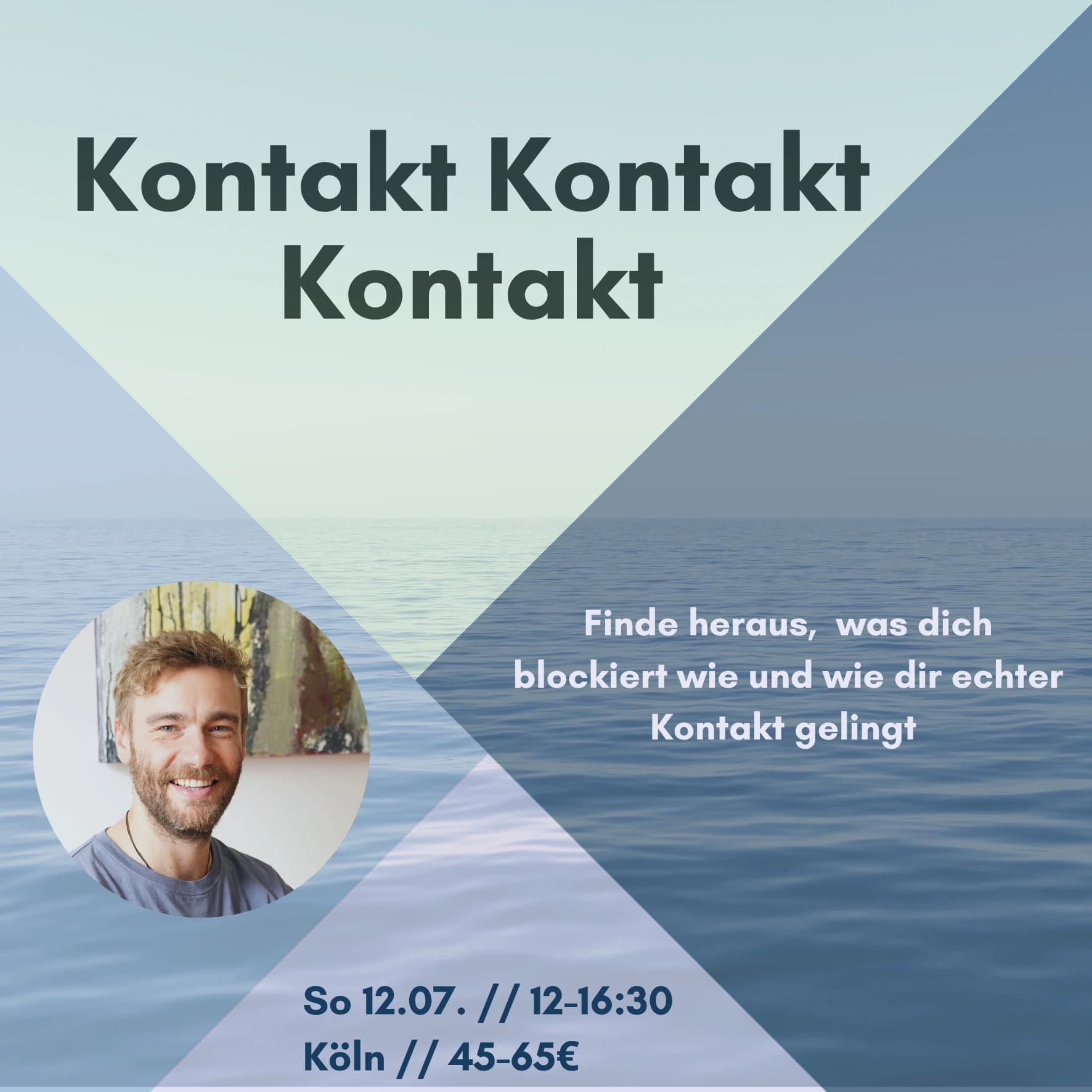 Kontakt Kontakt Kontakt - ein gestalttherapeueutischer Workshop Cover