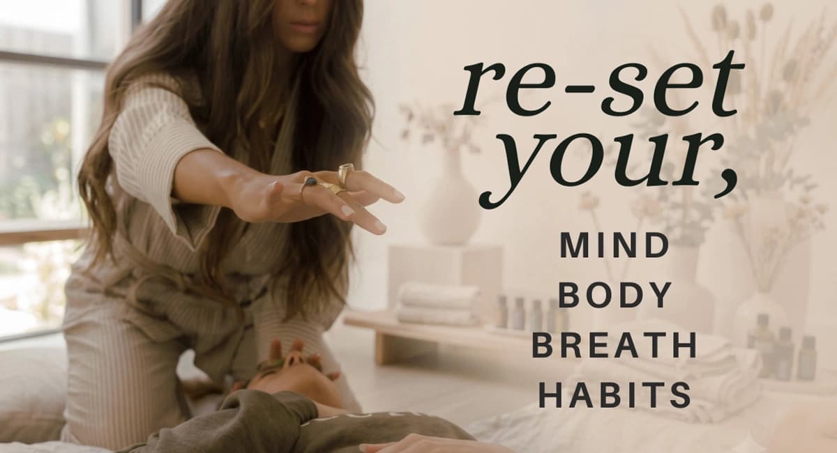 RE-SET YOURSELF: Breathwork, Meditation, Achtsamkeit & Journaling Cover
