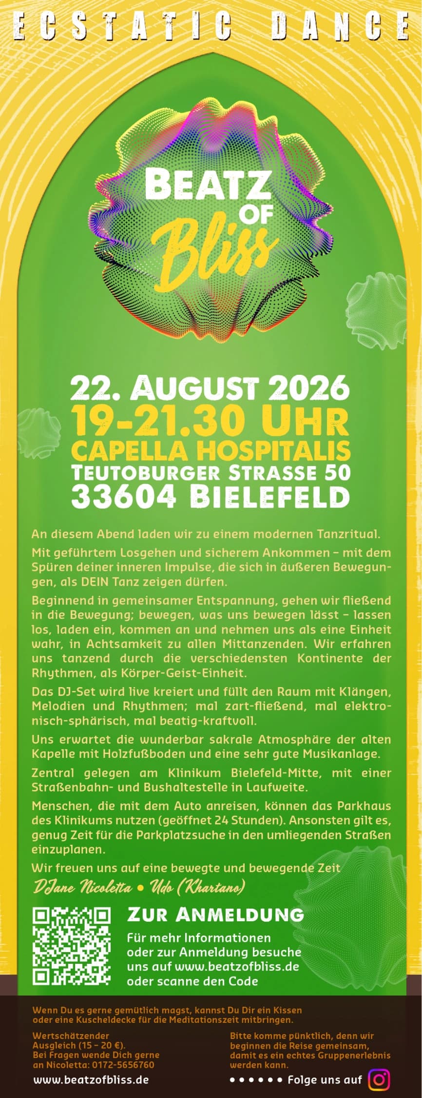 BEATZ of Bliss – Ein modernes Tanzritual Cover