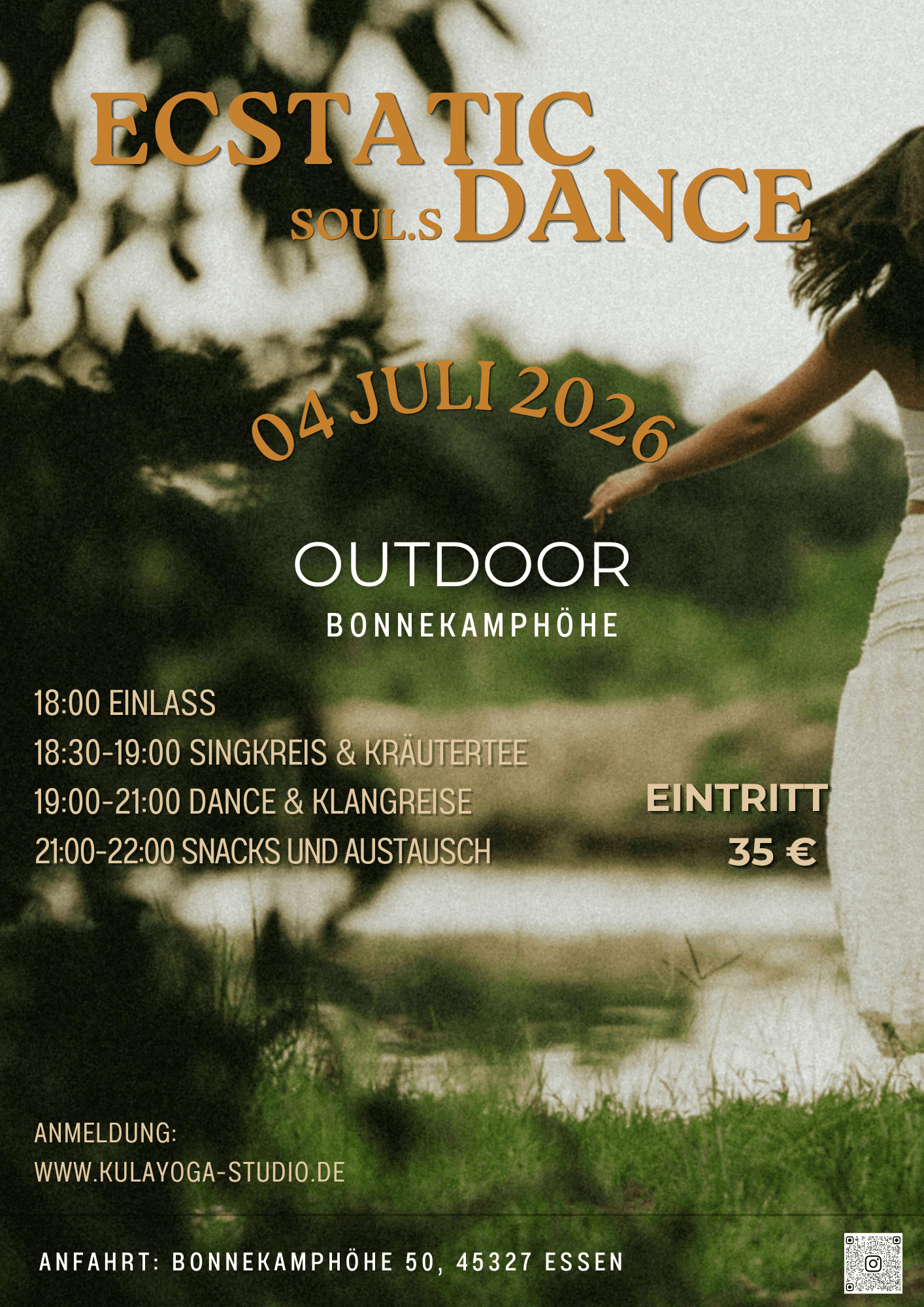 Ecstatic Dance OUTDOOR in Essen Cover