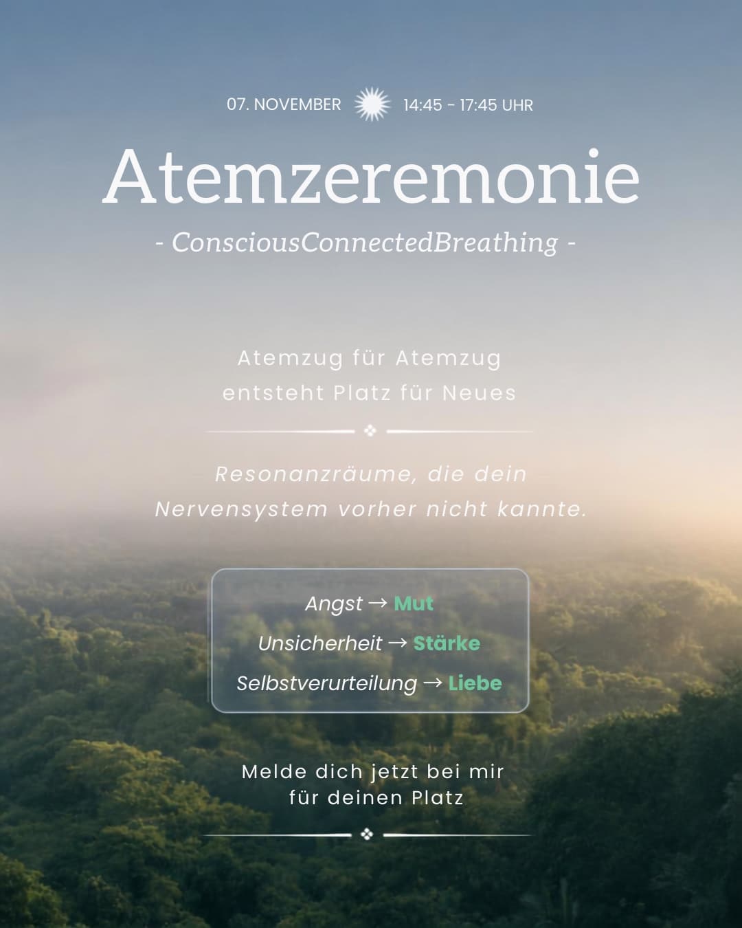 Atemzeremonie 🌬️