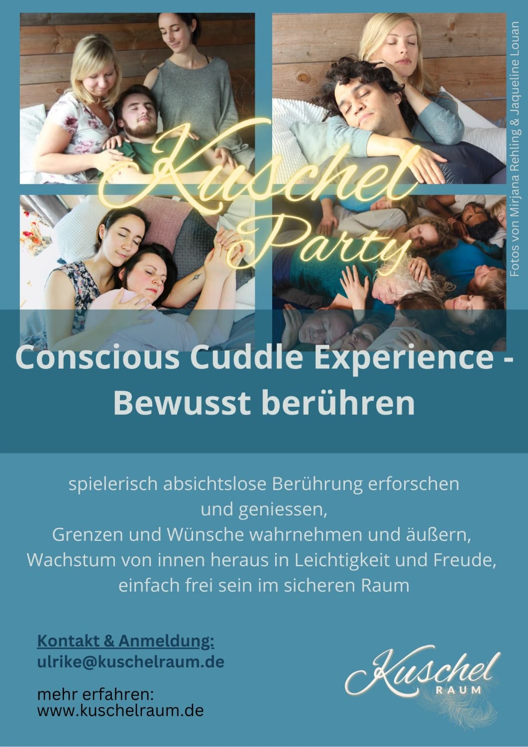 Conscious Cuddle Experience - Bewusst berühren - Kuschelparty