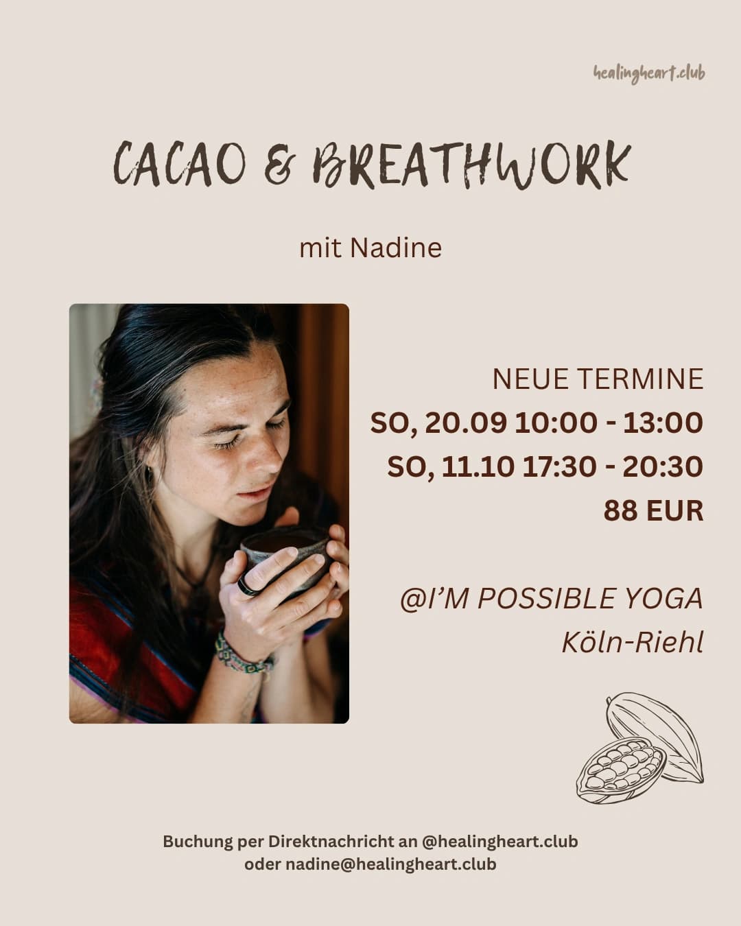 Cacao & Breathwork - Deep Dive Journey Cover