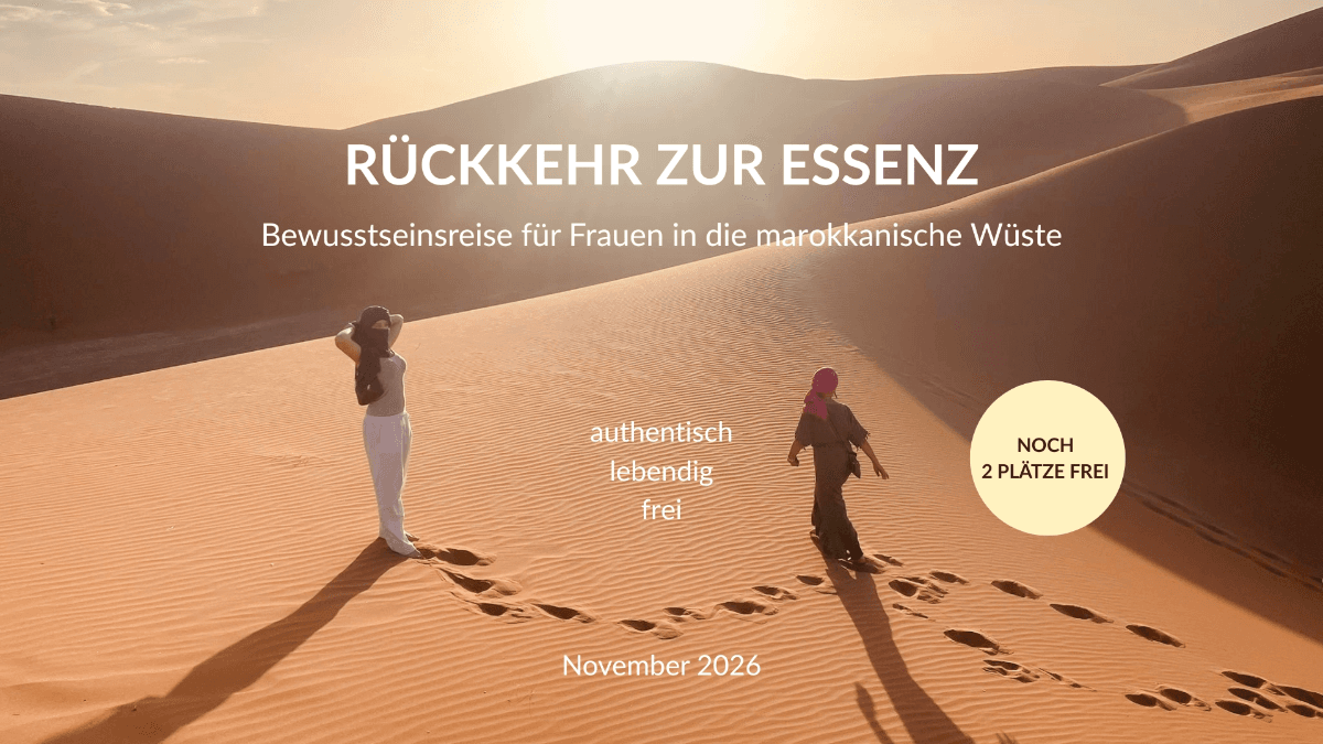 Wüstenreise für Frauen mitten im Leben – Verbindung, Weite, Freiheit