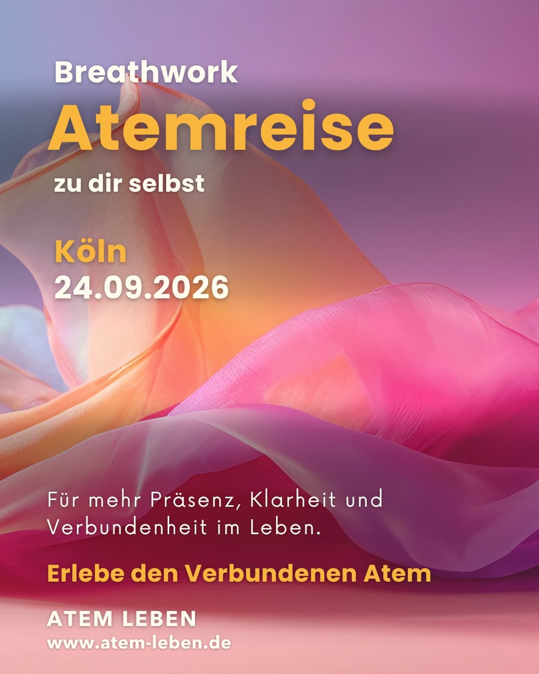 Lebendige Atemreise / Breathwork