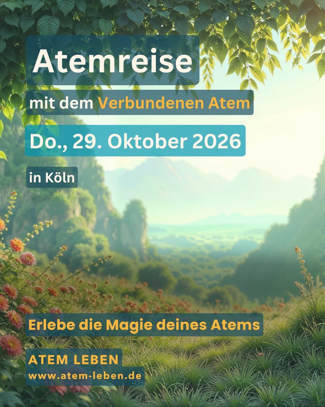 Lebendige Atemreise / Breathwork