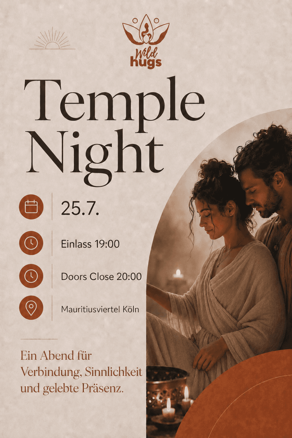 WildHugs Temple Night Köln (Kopie)