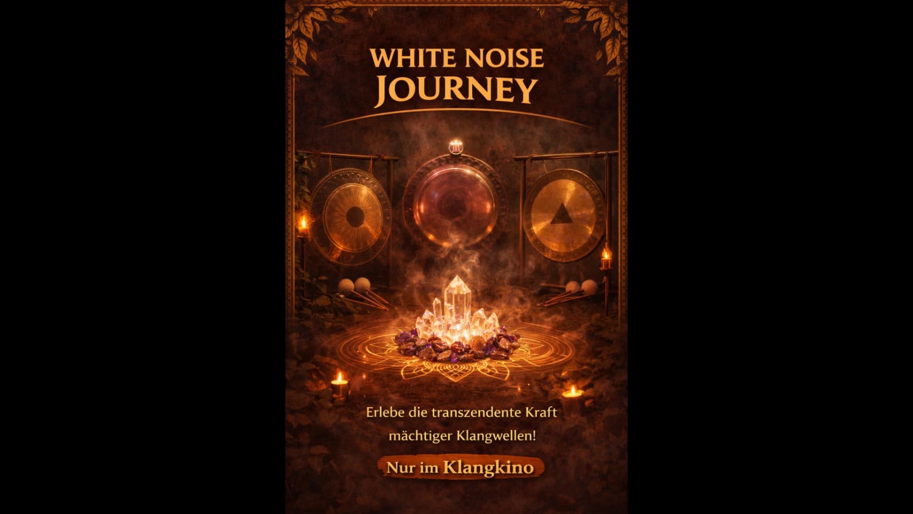 White Noise Gong Bath - die pure Macht der Gongs (Kopie) Cover