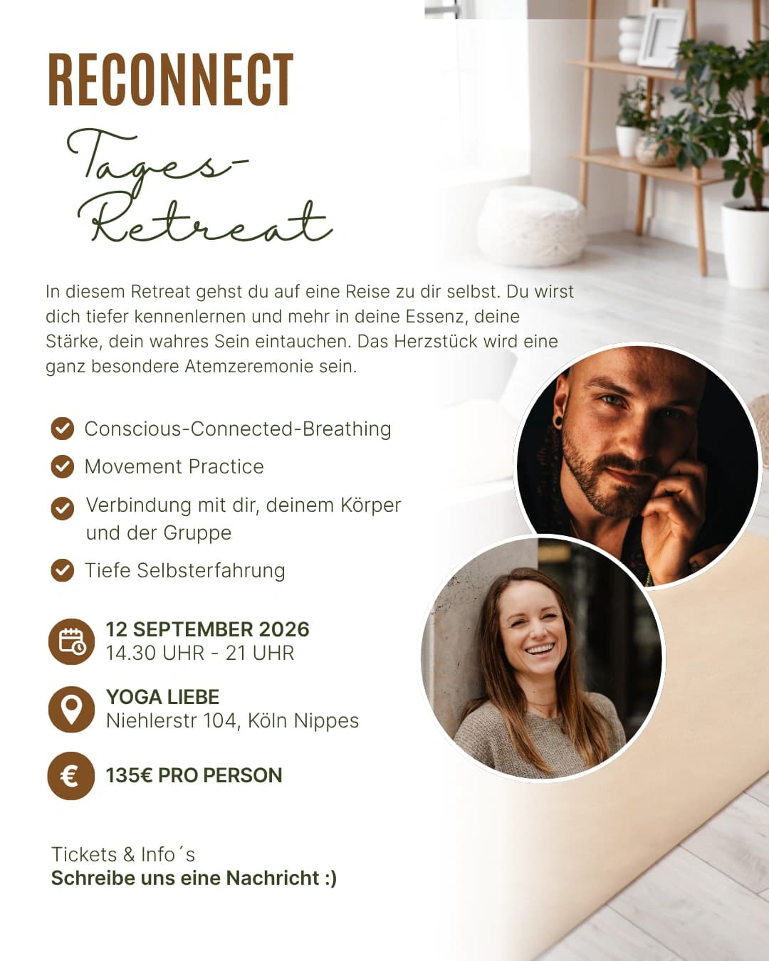 Reconnect - DayRetreat mit Atemzeremonie & more