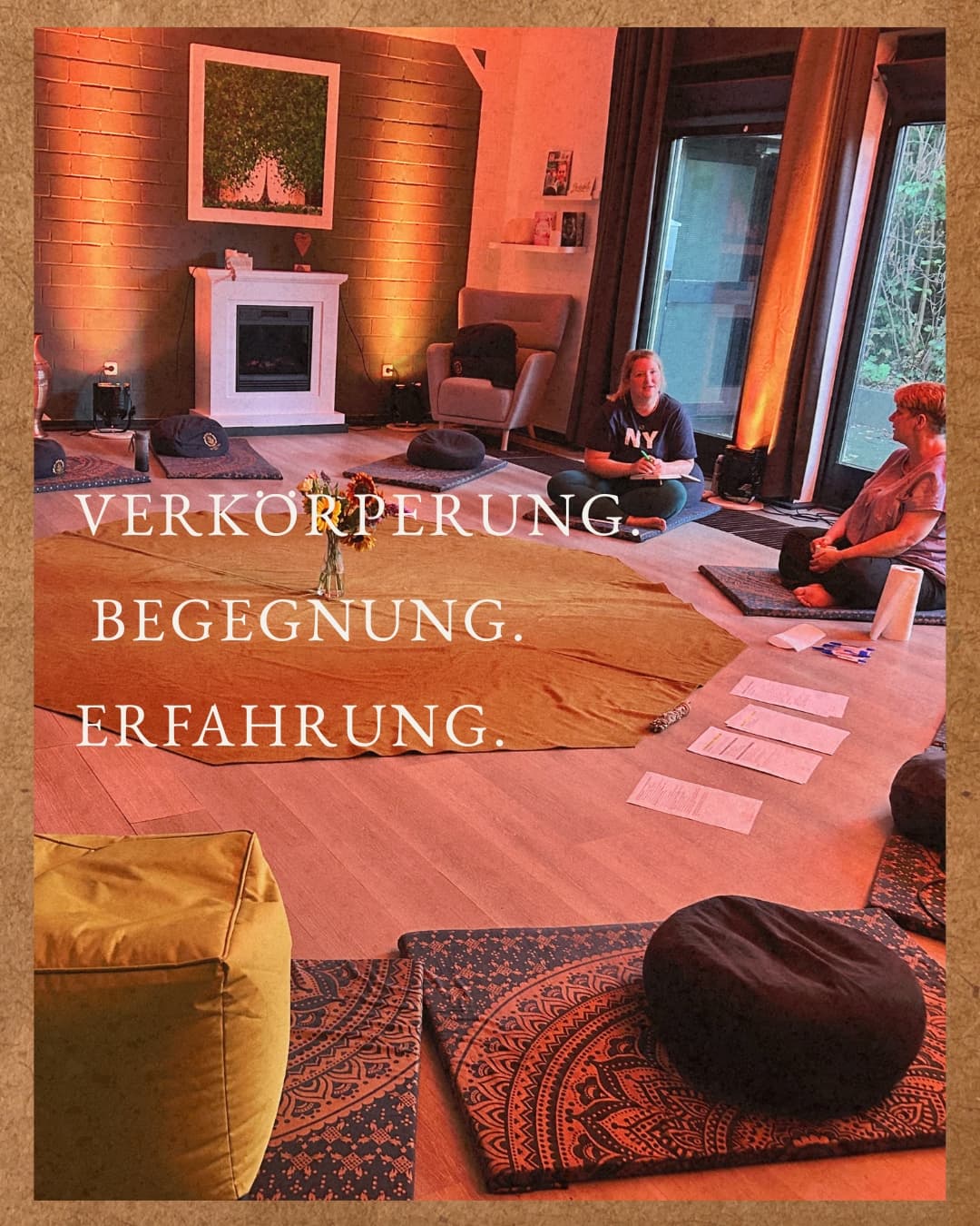 Abendgruppe embodied presence