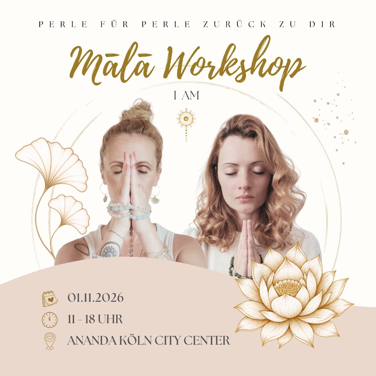 Mālā Workshop - Perle für Perle zurück zu Dir
